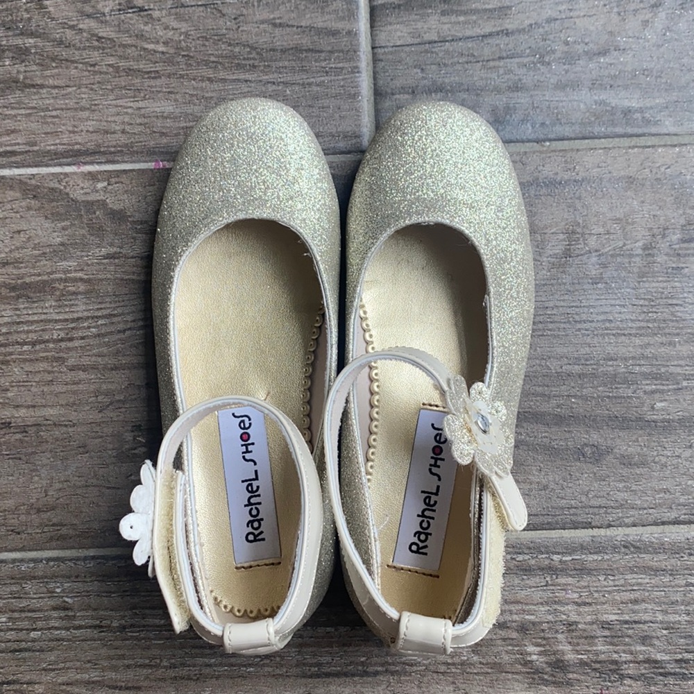 Girls Velcro Sparkle Shoes
